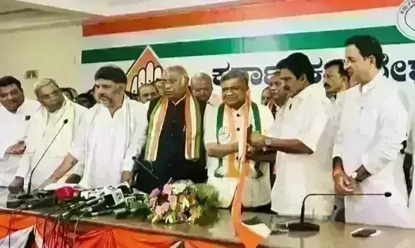 भाजपा को तगड़ा झटका : पूर्व मुख्यमंत्री, पूर्व प्रदेश अध्यक्ष जगदीश शेट्टार कांग्रेस में शामिल