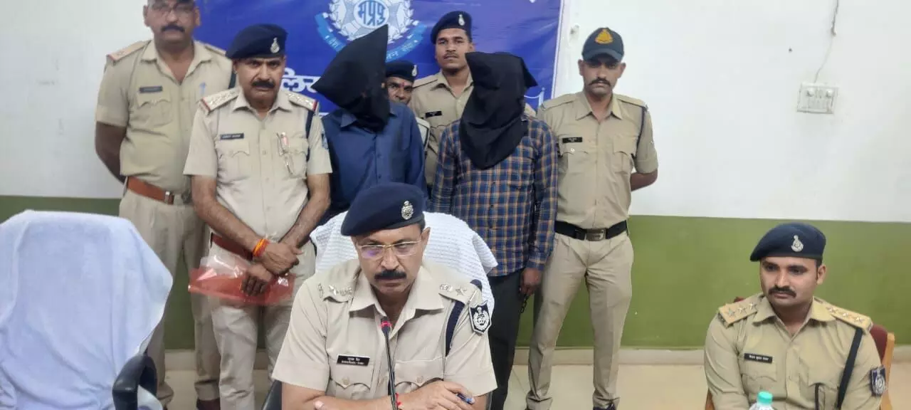 शिवपुरी : बदरवास पुलिस ने पकड़े स्मैक तस्कर, 20 लाख की स्मैक बरामद