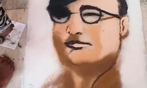 क्रांतितीर्थ आयोजन के उपलक्ष्य में रंगोली चित्रकला प्रतियोगिता सम्पन्न