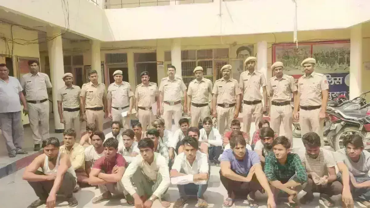 साइबर क्राइम की राजधानी नूंह पर बड़ी कार्रवाई, 140 गांवों में पुलिस ने मारा छापा, 125 हैकर गिरफ्तार