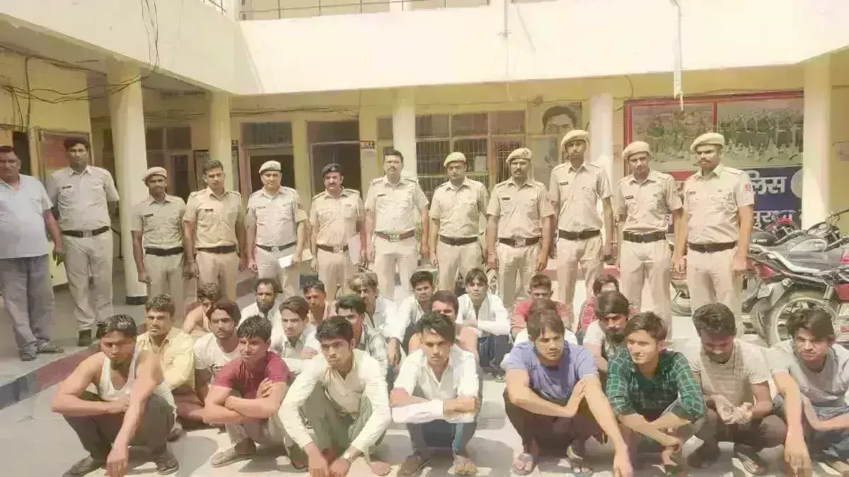 साइबर क्राइम की राजधानी नूंह पर बड़ी कार्रवाई, 140 गांवों में पुलिस ने मारा छापा, 125 हैकर गिरफ्तार