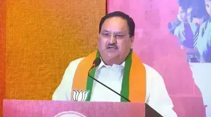 भाजपा ने कर्नाटक में जारी किया घोषणा पत्र, नड्डा ने कांग्रेस पर बोला हमला