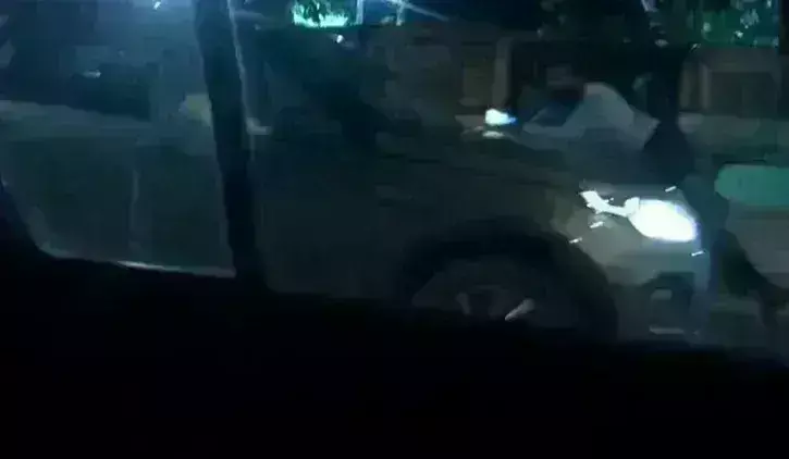 सांसद के ड्राइवर ने एक शख्स को बोनट पर लटकाकर 3 किमी दौड़ाई कार, PCR ने देखा, किया गिरफ्तार