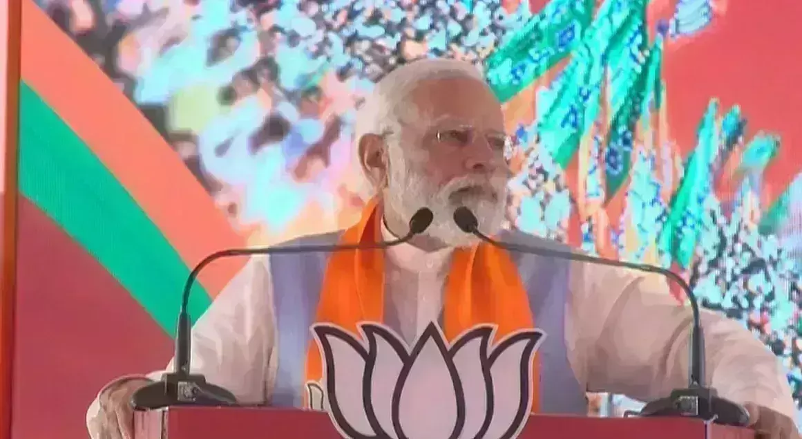 कर्नाटक में कांग्रेस पर गढ़े प्रधानमंत्री मोदी, आतंक और आतंकवादियों के तुष्टिकरण का लगाया आरोप