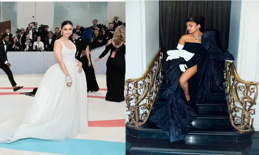 Mate Gala में शामिल हुई आलिया भट्ट-प्रियंका चोपड़ा, रेड कार्पेट पर बिखेरा जलवा