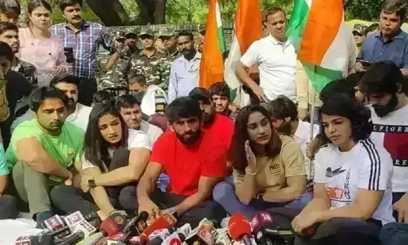 पहलवानों ने की बृजभूषण सिंह के नार्को टेस्ट की मांग, कहा- हम गलत निकले तो फांसी के लिए तैयार