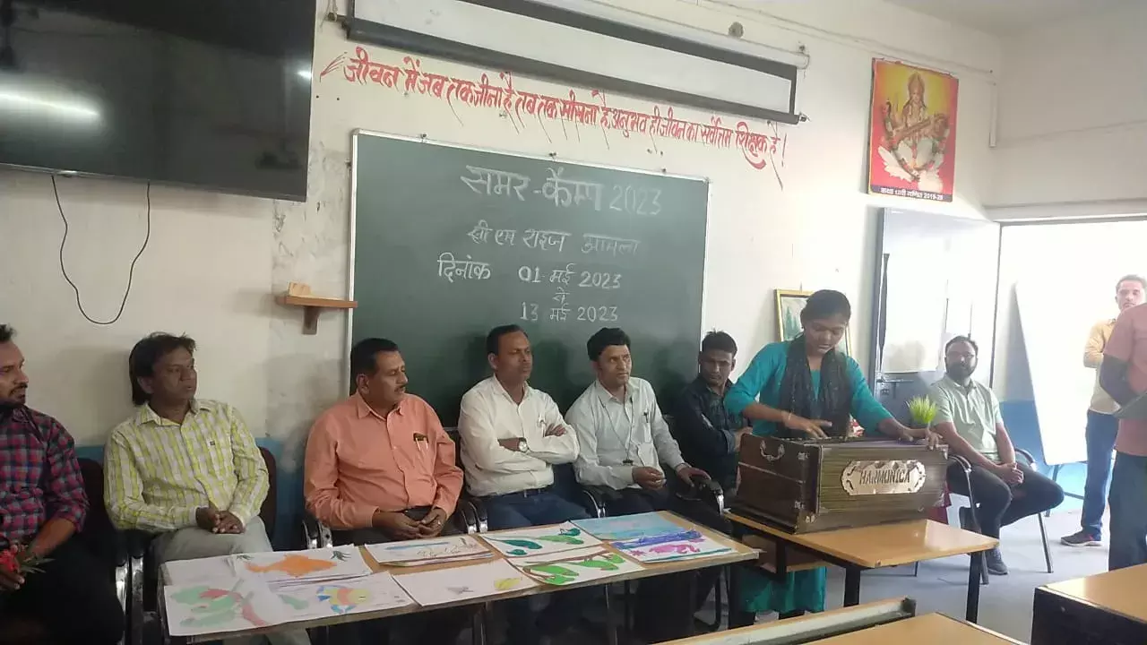 सीएम राईज विद्यालय मे तेरह दिवसीय समर कैम्प का समापन सीएम राईज विद्यालय मे तेरह दिवसीय समर कैम्प का समापन