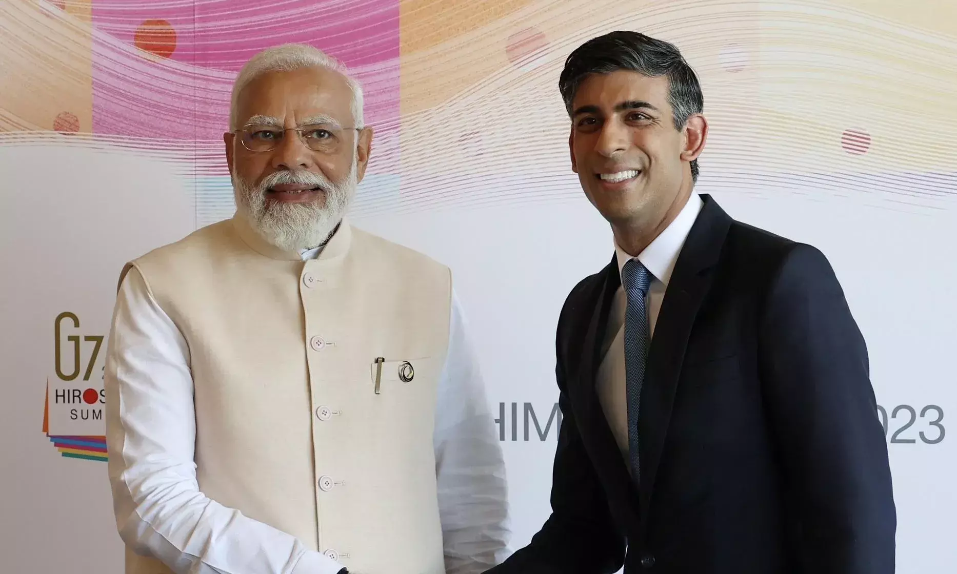 प्रधानमंत्री मोदी ने ऋषि सुनक से की मुलाकात, इन...मुद्दों पर हुई चर्चा