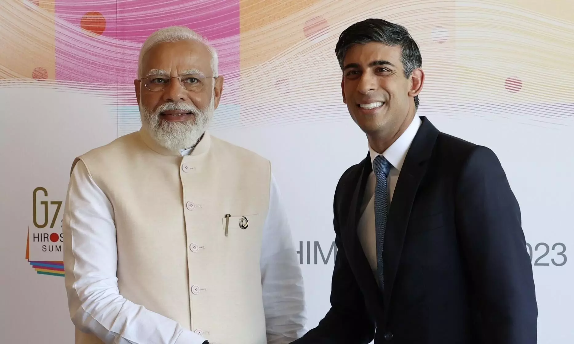 प्रधानमंत्री मोदी ने ऋषि सुनक से की मुलाकात, इन...मुद्दों पर हुई चर्चा