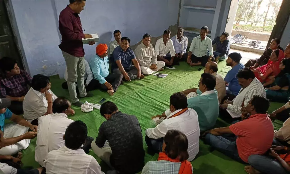 केंद्र में भाजपा सरकार के 9 वर्ष पूर्ण होने पर महाजनसंपर्क अभियान  की शुरुआत