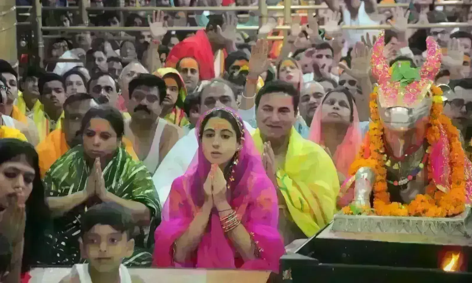 Sara Ali Khan in Mahakal Sara Ali Khan in Mahakal