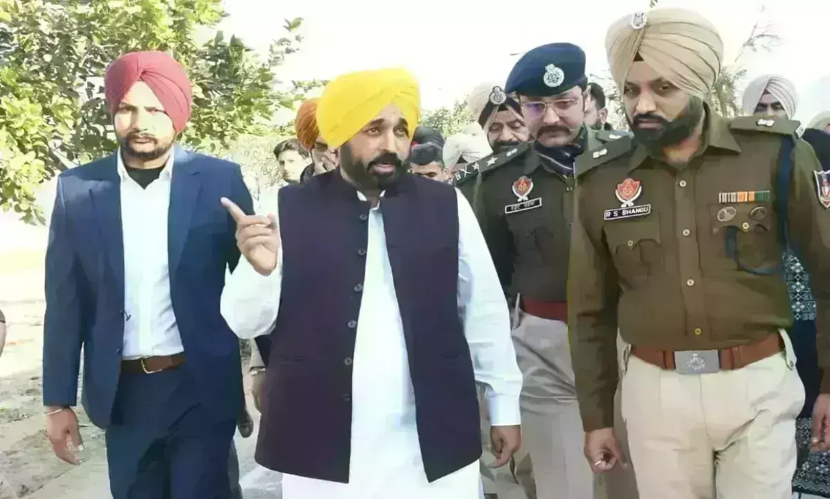भगवंत मान ने लौटाई केंद्र की Z+ सिक्योरिटी, कहा - पंजाब पुलिस की सुरक्षा काफी