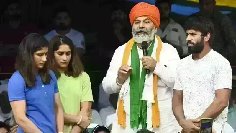 Wrestler Protest : पहलवानों के मुद्दे पर बोले राकेश टिकैत- कल सुनाएंगे खाप का फैसला