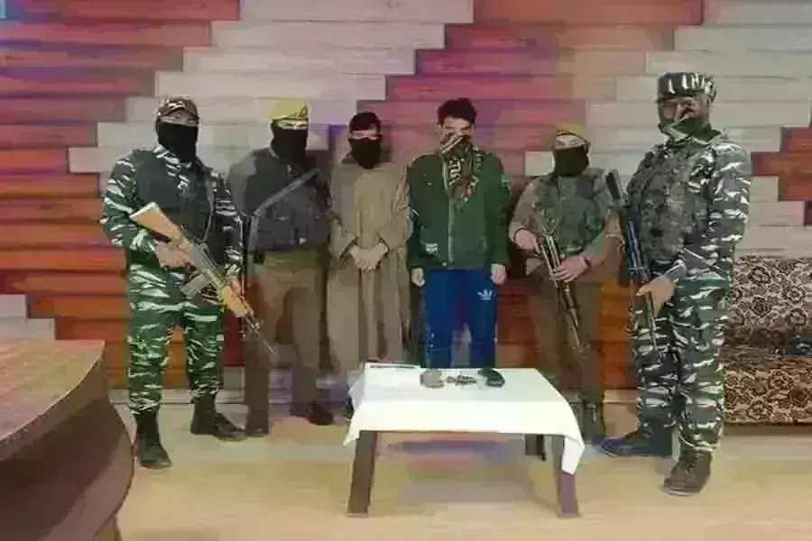 लश्कर-ए-तैयबा के 2 आतंकी गिरफ्तार