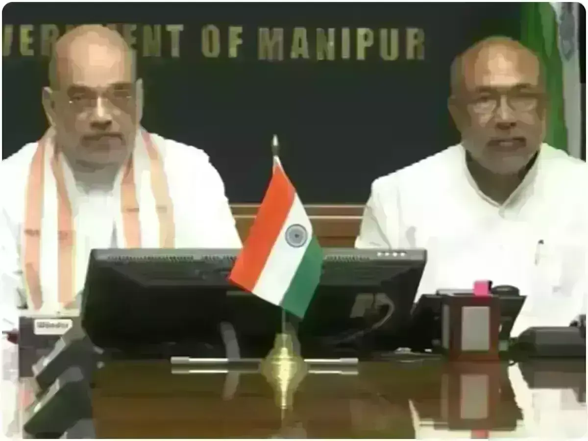 अमित शाह ने मणिपुर के हिंसक गुटों को दी चेतावनी, SoO समझौता टूटा तो होगी कार्रवाई अमित शाह ने मणिपुर के हिंसक गुटों को दी चेतावनी, SoO समझौता टूटा तो होगी कार्रवाई