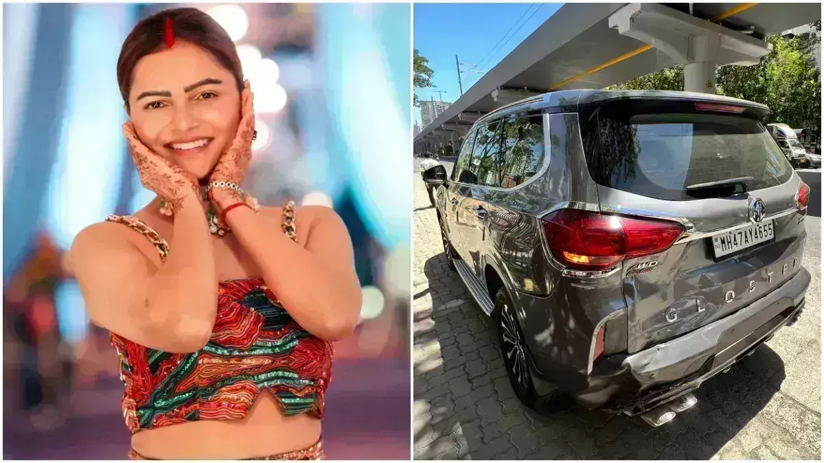BIGG BOSS 14 विजेता रुबीना दिलैक का एक्सीडेंट, कार को ट्रक ने मारी टक्कर