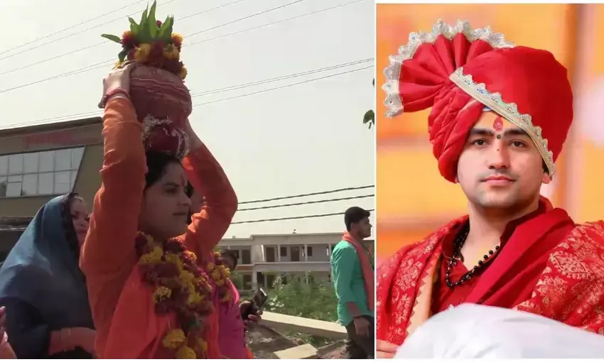 गंगोत्री से पैदल महोबा पहुंची शिवरंजनी, बागेश्वर धाम पहुंचकर धीरेन्द्र शास्त्री के सामने रखेगी विवाह का प्रस्ताव