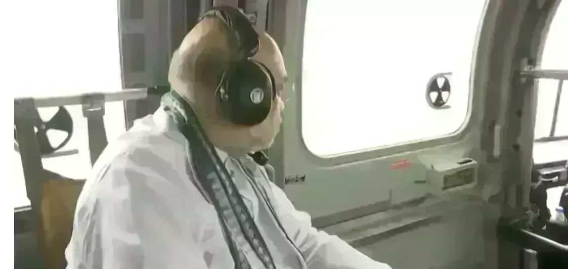 गृह मंत्री अमित शाह ने तूफान प्रभावित क्षेत्रों का किया हवाई निरीक्षण, बिपरजॉय से हुए नुकसान की जानकारी ली