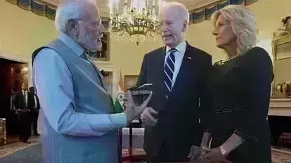 बाइडन दंपति ने व्हाइट हाउस में प्रधानमंत्री मोदी को दिया डिनर, राष्ट्रपति को गिफ्ट में दिया पंजाब का घी और महाराष्ट्र का गुड़