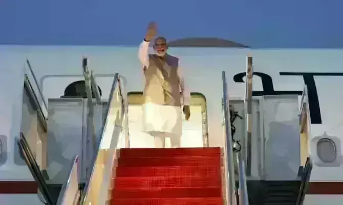 प्रधानमंत्री मोदी अमेरिका से मिस्र के लिए रवाना, काहिरा में मुस्तफा मैडबौली से करेंगे मुलाकात