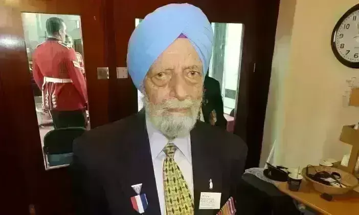 विश्व युद्ध में भाग लेने वाले अंतिम सिख सैनिक को ब्रिटेन ने लिया सम्मानित, ऋषि सुनक ने दिया ‘पॉइंट्स ऑफ लाइट’ पुरस्कार