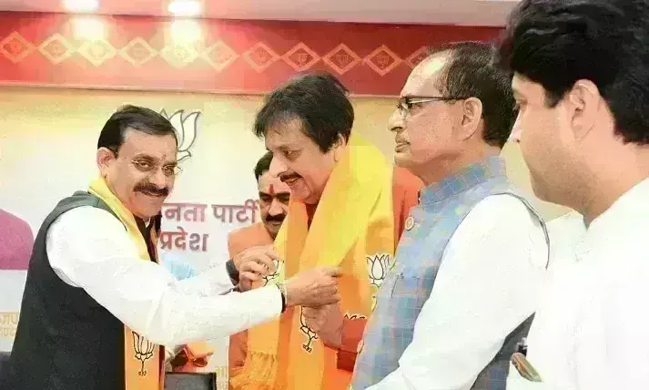 चुनाव से पहले कांग्रेस को बड़ा झटका, पूर्व मंत्री पुष्पराज सिंह भाजपा में हुए शामिल