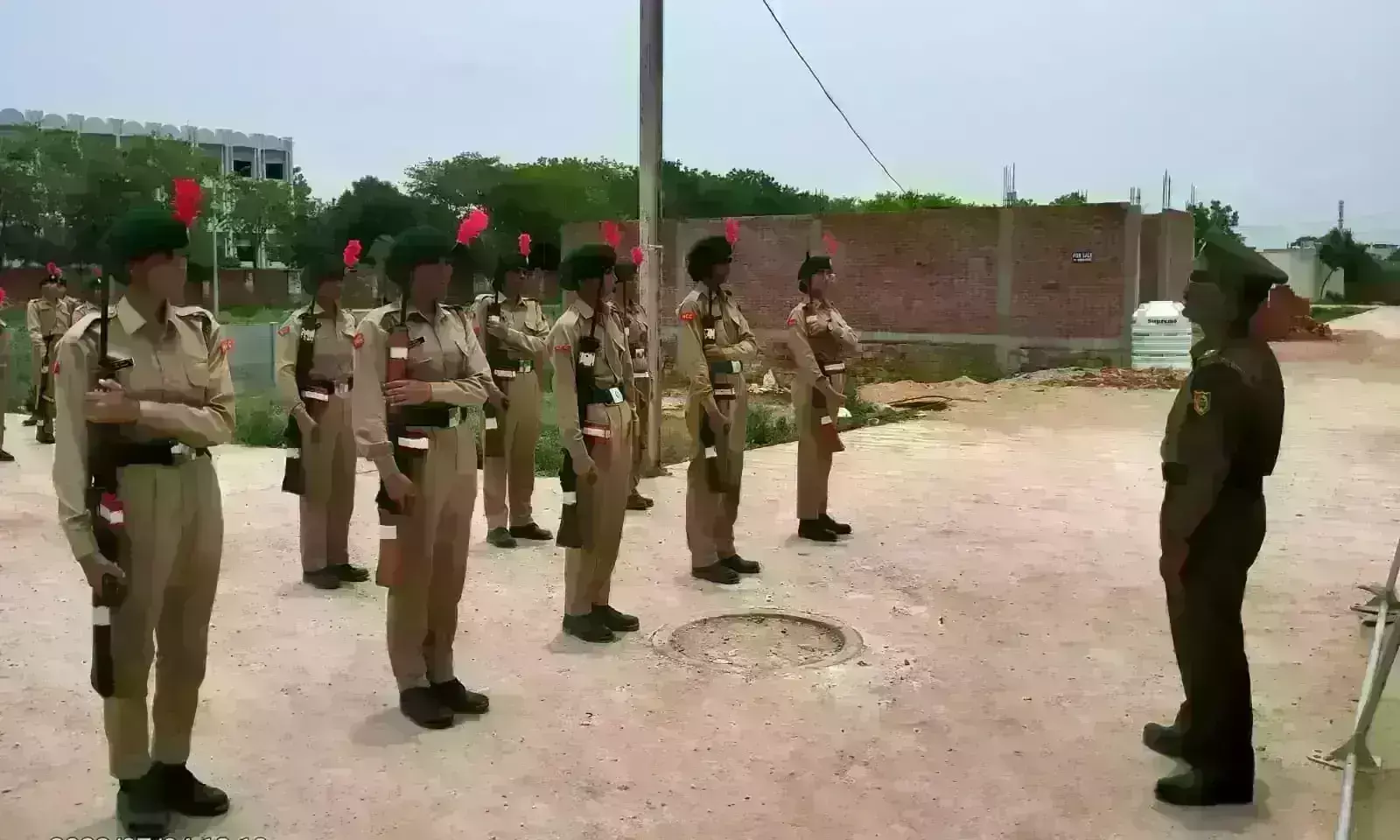 ग्वालियर में सैन्य गतिविधियों के साथ एनसीसी शिविर का हुआ समापन