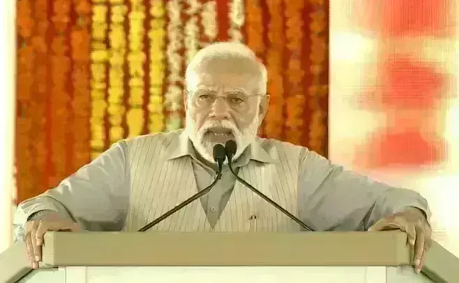 प्रधानमंत्री मोदी ने तेलंगाना को दी करोड़ों की सौगात, वारंगल में कई परियोजनाओं की आधारशिला रखी