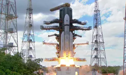 ISRO ने रचा इतिहास, लॉन्च किया चंद्रयान मिशन-3