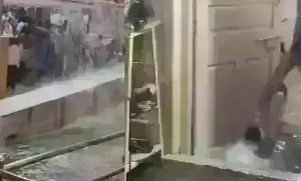 उज्जैन में बारिश से हाल-बेहाल, महाकाल मंदिर में भरा पानी