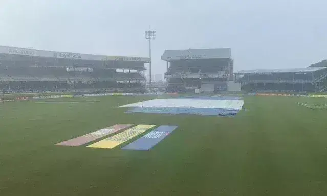 INDvsWI : बारिश के कारण नहीं हुआ आखिरी दिन का खेल, ड्रा के साथ खत्म