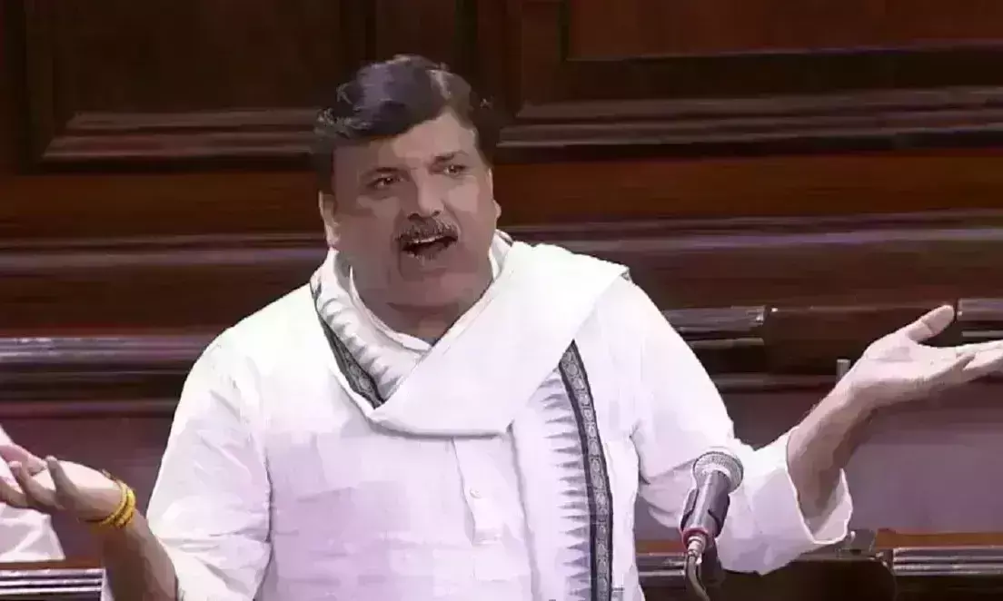 आप सांसद संजय सिंह ने राज्यसभा में किया हंगामा,  पूरे सत्र के लिए सस्पेंड