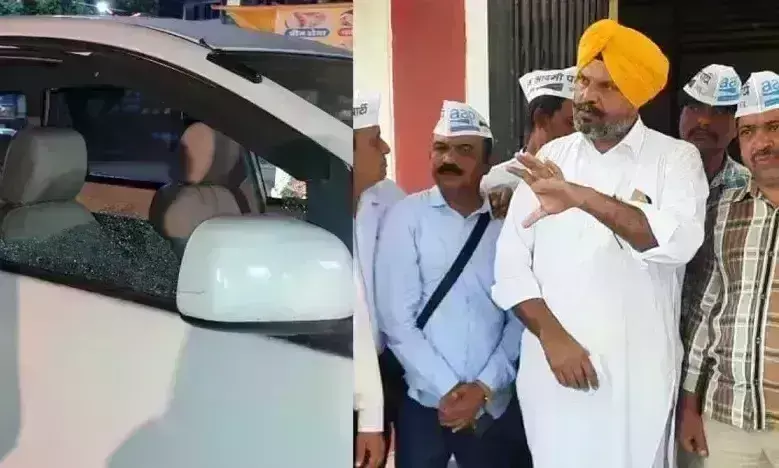 पंजाब के मंत्री की मप्र में पिटाई, बदमाशों ने कार पर फेंके पत्थर