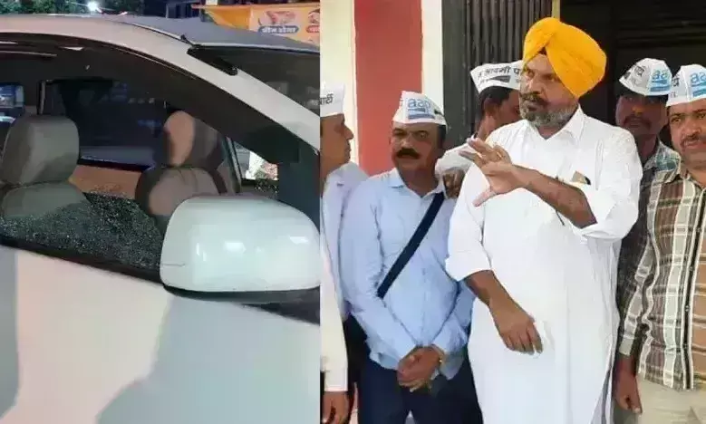 पंजाब के मंत्री की मप्र में पिटाई, बदमाशों ने कार पर फेंके पत्थर