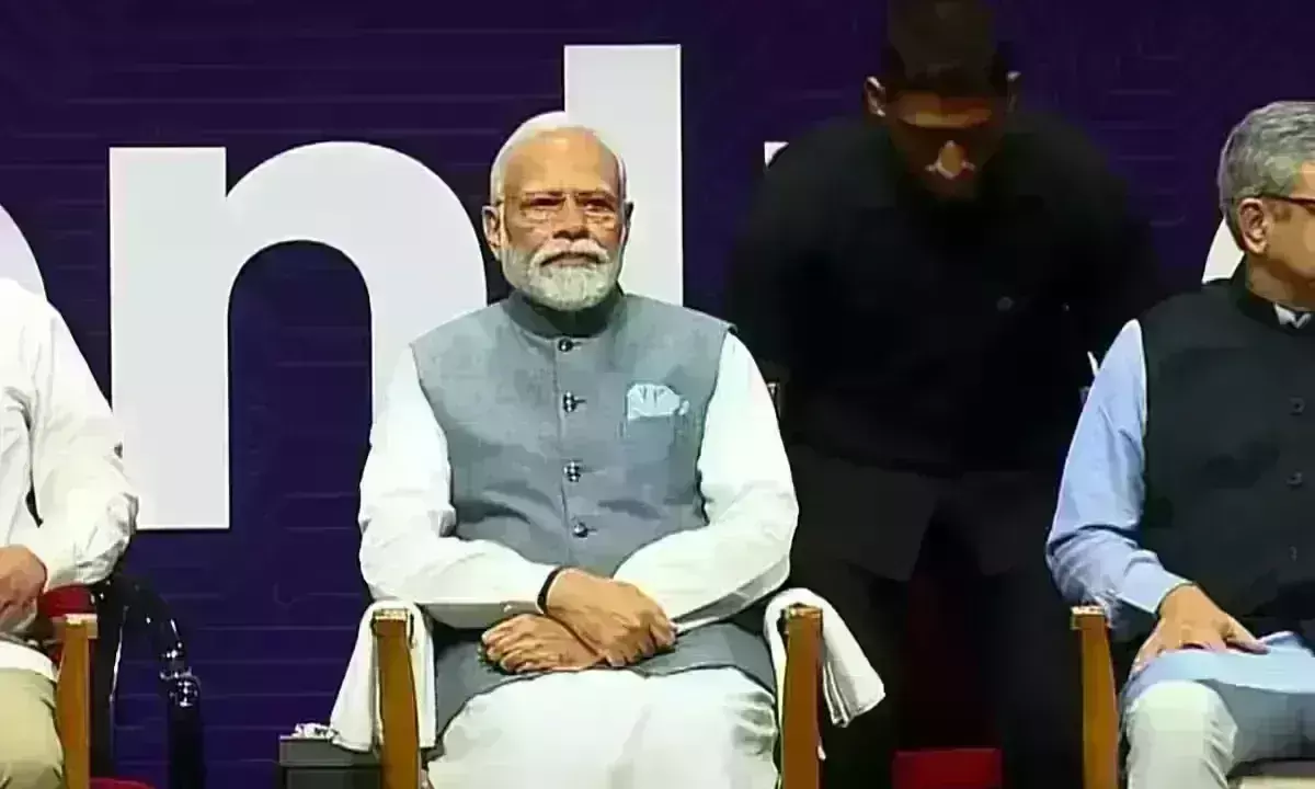 प्रधानमंत्री मोदी ने Semicon India 2023 का उद्घाटन किया, कहा - भारत सेमीकंडक्टर उद्योग के लिए रेड कार्पेट बिछा रहा है प्रधानमंत्री मोदी ने Semicon India 2023 का उद्घाटन किया, कहा - भारत सेमीकंडक्टर उद्योग के लिए रेड कार्पेट बिछा रहा है