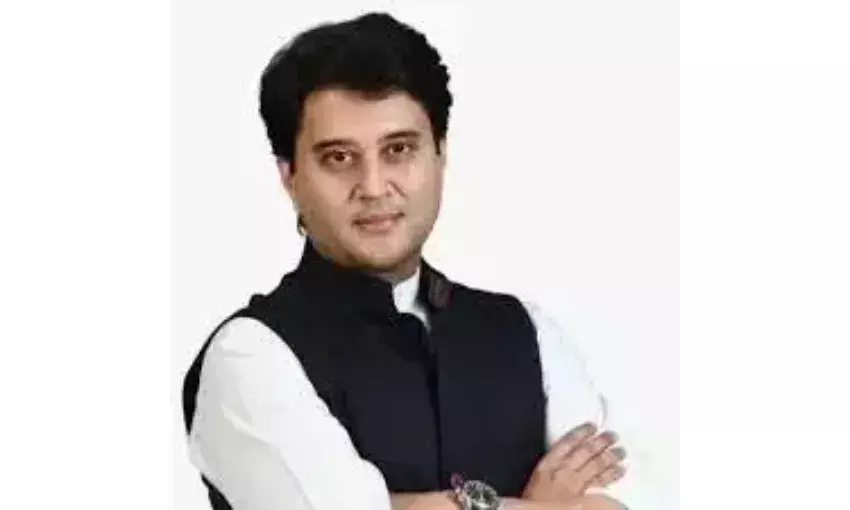 केन्द्रीय मंत्री सिंधिया आज से दो दिन के प्रवास पर, स्थानीय कार्यक्रमों में होंगे शामिल