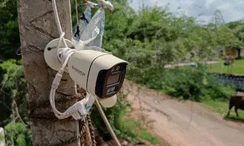 बसई जगनेर पुलिस ने ऑपरेशन दृष्टि के तहत दो दर्जन जगहों पर लगवाये कैमरे