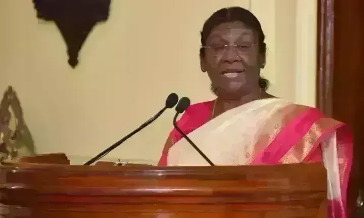 राष्ट्रपति मुर्मू पहुंची भोपाल, उत्कर्ष और उन्मेष उत्सव का किया शुभारंभ