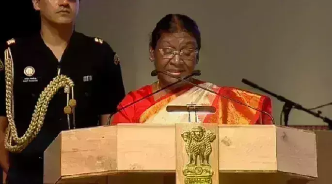 राष्ट्रपति मुर्मू ने उत्सव उत्कर्ष और उन्मेष का शुभारंभ किया, कहा - साहित्य और कला ने मानवता को बचाए रखा