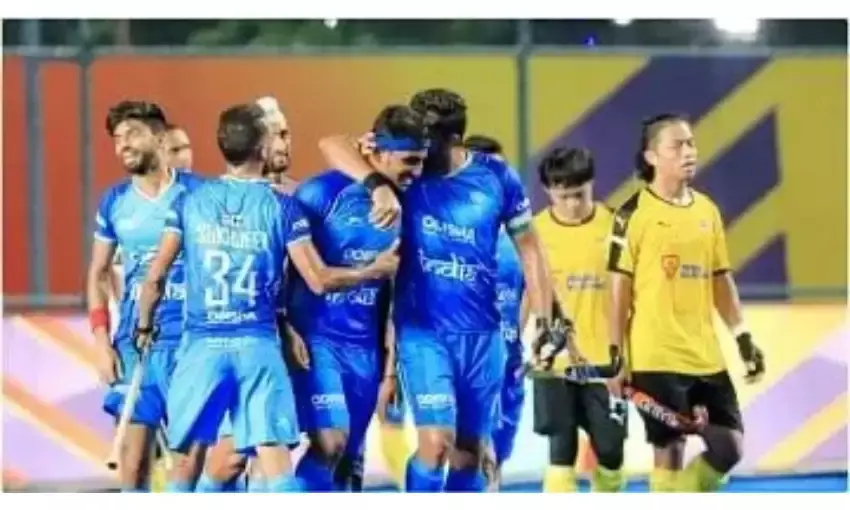 भारत ने मलेशिया को 5-0 से रौंदा