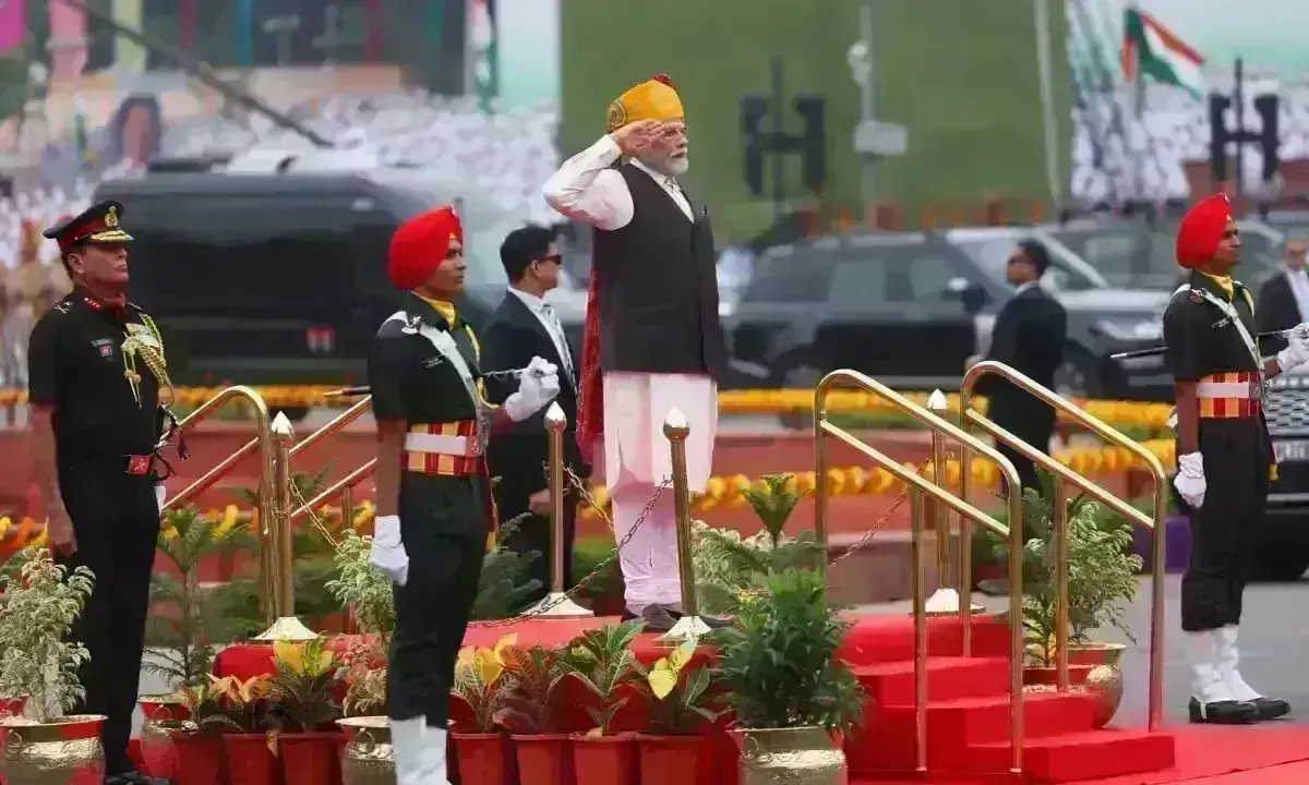 विकसित राष्ट्र बनाने के लिए भ्रष्टाचार, परिवारवाद और तुष्टिकरण को मिटाना होगा, देश मणिपुर के साथ खड़ा है : प्रधानमंत्री