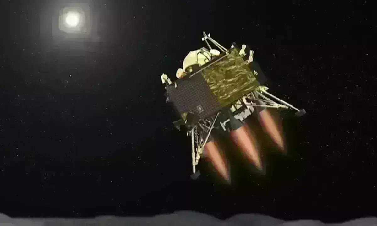 Chandrayaan 2 ने चांद पर किया Chandrayaan 3 का स्वागत, कहा - Welcome Buddy