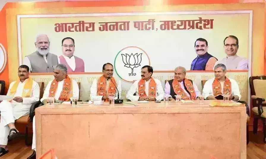 भाजपा ने 39 उम्मीदवारों के साथ बनाई चुनावी रणनीति, मुख्यमंत्री ने दिया जीत का मंत्र