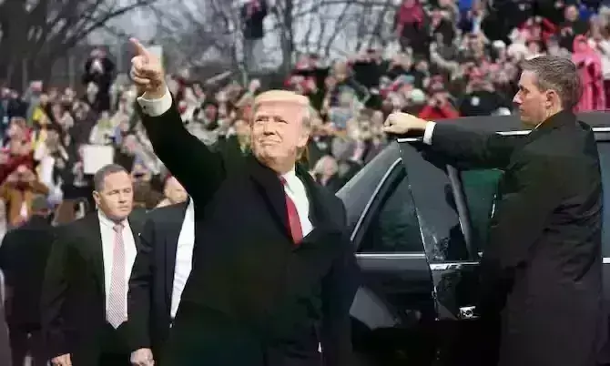 अमेरिका के पूर्व राष्ट्रपति डोनाल्ड ट्रंप गिरफ्तार, कहा- आज जो कुछ हुआ न्याय का मजाक