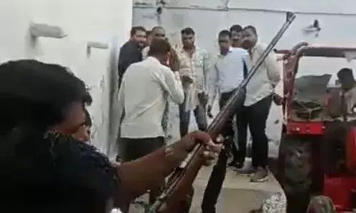 बिजौली थाना  क्षेत्र में हवाई फायरिंग का वीडियो वायरल, पुलिस जुटी तलाश में