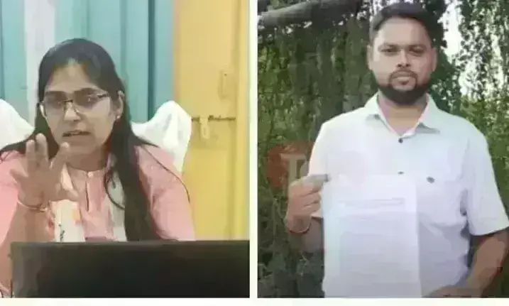 ज्योति मौर्या और पति आलोक के बीच हो गई सुलह ! भ्रष्टाचार का आरोप लिया वापस