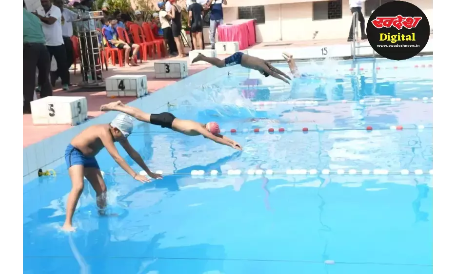 National Sport Day : जिला तैराकी प्रतियोगिता में श्रेया जौहरी, सांम्भवी सिंह, अनिका अग्रवाल रहे विजेता