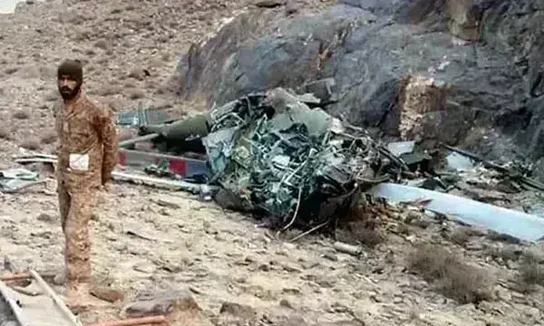 पाकिस्तानी नौसेना का हेलीकॉप्टर दुर्घटनाग्रस्त, तीन की मौत