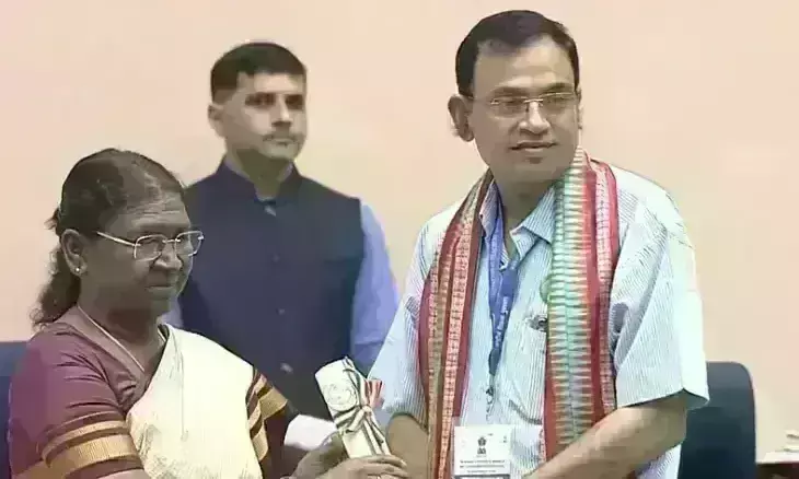 मप्र के पांच शिक्षकों को राष्ट्रपति मुर्मू ने किया सम्मानित, जानिए सभी नाम