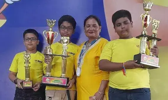 गणित के महाकुंभ में  भाग लेने मलेशिया जाएंगे मैंहर के 3 छात्र